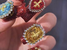 ヤッピー(YAPPY)/宝石ネイル