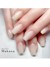 ホワイトグラデーション