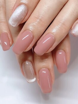 ディーバ 高岡店(DIVA)の写真/シンプルだからこそ美しいフォルムとモチにこだわりを★お手元が映えるワンカラ―♪初めての方にも◎
