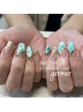 ジェルメ(germer)/グリーンで上品ニュアンス♪