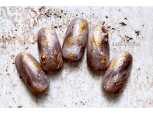 ネイルクローネ(nail crone)/チョコクッキー風ニュアンス