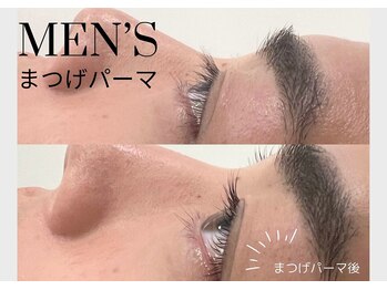 アンジェリック 八王子OPA店(Angelic)/人気のメンズまつげパーマ♪