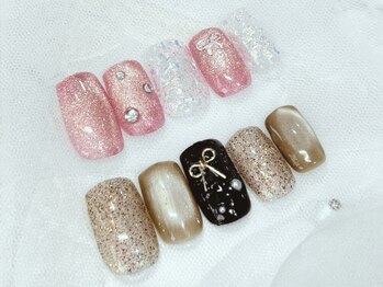 リンダ(Linda)の写真/定額では物足りない,もう少し華やかにしたい,デザインのイメージが湧かない方はサンプルから選べます◎