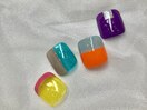 フットジェルシンプルアート