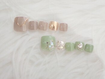 フェリーチェ(nail salon＆school felice)/FOOT定額デザイン