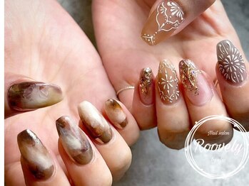 ルブリー(roovely)/手描きアートネイル