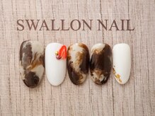 スワロンネイル(SWALLON NAIL)/バレンタインデザイン