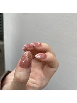 リノ 大阪本町店(lino)/ニュアンスネイル