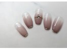 シンプルコース/ミラーネイル