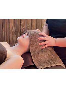 ヘッドスパで癒されたい