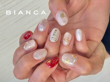 ビアンカ ネイルサロン 大宮店(Bianca)/クリスマスデザインお持ち込み