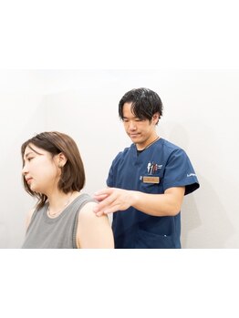 首・肩のつらさを改善したい