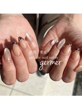 ジェルメ(germer)/うるうるヒョウ柄フレンチ