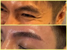 スリーピース(3Peace)/ストレートアーチ眉Before/After