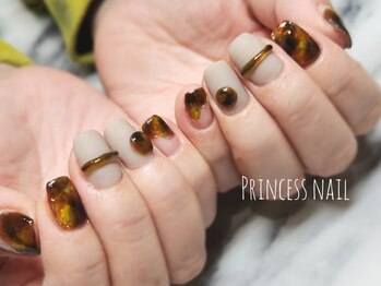 プリンセスネイル(Princess nail)の写真/【ネイルカタログ高評価デザイン多数♪】上質デザインでワンランク上の指先へ〈フィルイン可◎〉