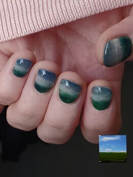 ショートネイルデザインが豊富