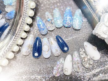 エスフィーネイルサロン ブリーユ(Esfy nailsalon Brille)/1月スカルプ定額デザイン