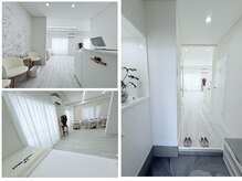 エーエムアイラッシュサロン 新大久保店(A.M EYELASH SALON)の雰囲気（オーナーこだわりの清潔感のある店内♪仕切りカーテン完備◎）