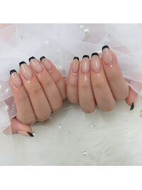 黒フレンチ
