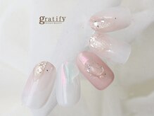 グラティフィー 梅田店(gratify)/ちゅるん♪ピンクネイル