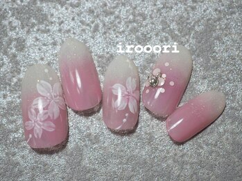 ネイルアンドアート イロオリ(irooori)/桜ネイル♪