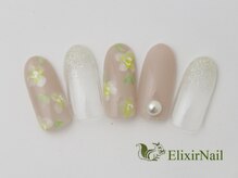 エリクサーネイル 五反田(Elixir Nail)/定額a シンプル／クーポン使用