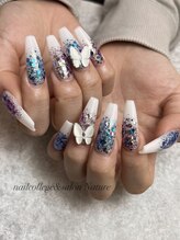 ネイルカレッジアンドサロン ナチュレ(nailcollege&salon NATURE)/ジェル（チップ）やり放題¥12600