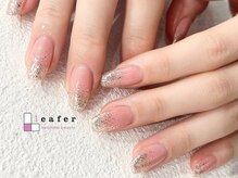 リーファネイルズ 岡山学南町店(Lea'ferNails)/ラメグラデーション