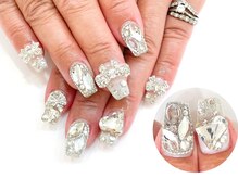 ネイルコレクション ピンク(Nail Collection Pink)/ジェル放題★ビジュー：キラキラ