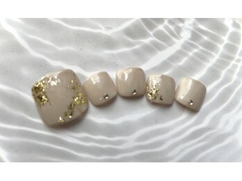ネイルアンドビューティーサロン シュエット(CHOUETTE)/フットネイル　定額ライトコース