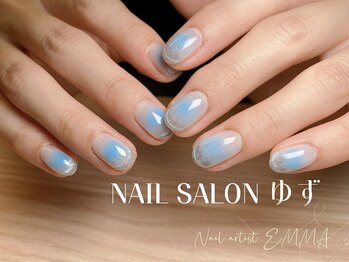 ゆず/チークネイル/マグネットネイル