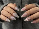 Magnet×cheek nail ☆Kazamaki