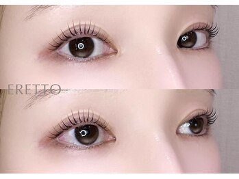 エレット 茗荷谷店(ERETTO)/ 似合わせまつげパーマ(上)