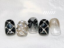 ミウ ネイル(miu nail)/キラキラ◆ワンホンネイル￥7990