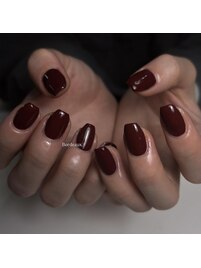 ボルドーワンカラー