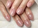 シンプルワンカラーネイル