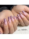 ピンクフレンチネイル