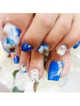 ネイルサロン ディーバ ギンザ(Nail salon Diva GINZA)/モザイクフラワー