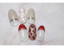 ネイルサロン ブリオン(Nail Salon Bullion)/ぷっくりレオパード