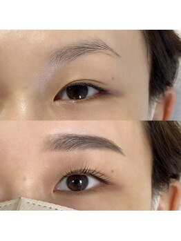 タルデ(TARDE.)/lash curl + eye brow styling