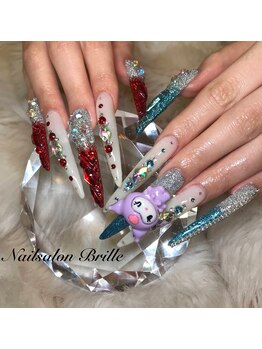 エスフィーネイルサロン ブリーユ(Esfy nailsalon Brille)/キラキラネイル