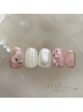 アトリエ プラス リム(atelier +LIM)/ブライダルネイル