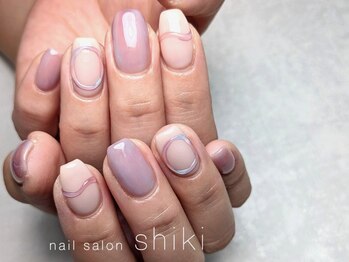 ネイルサロン シキ 東戸塚店(shiki)の写真/指先を魅せる≪定額トレンド日常コース6800円≫自爪に優しいケアと高技術で[似合う+好き]を形に[東戸塚]
