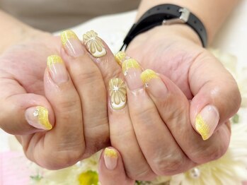 プルミエ ネイル(Premier Nail)/ぷっくり！レモンネイル！