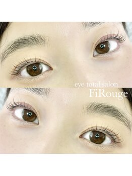 フィルージュ(FiRouge)/まつ毛パーマ上