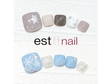 冬のトレンドデザイン♪同時施術も可能！【フットネイル】