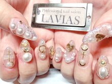 プロフェッショナル ネイルサロン ラヴィアス(LAVIAS)/【スカルプ】10本アートし放題