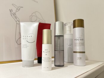 ウースパ(WU SPA)/使用している化粧品