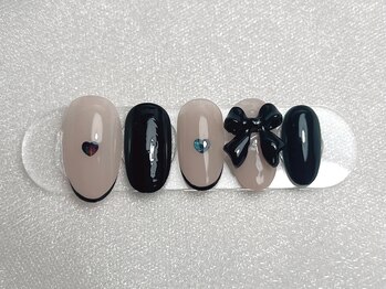 ネイルバイピヌ(nail by pinu)/定額シンプルアートコース