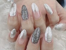 ハニービービー(Honey Bee Bee)/シルバーブラックラメ